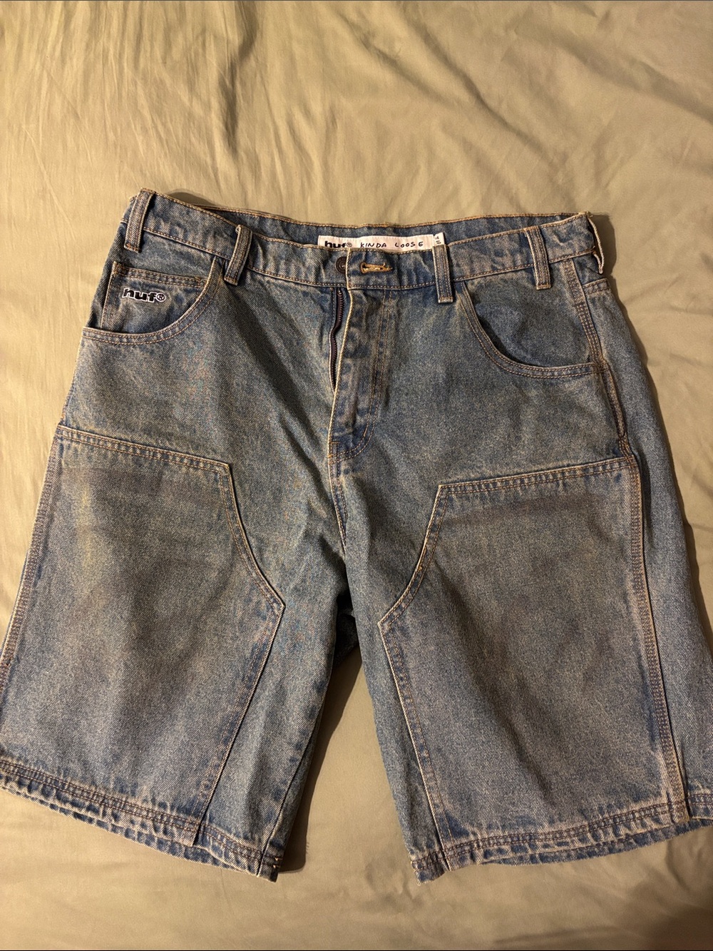 HUF KINDA LOOSE DOUBLE-KNEE SHORT